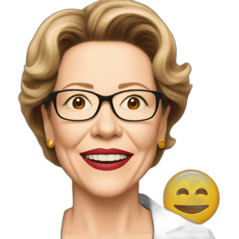 annette bening cartoon emoji