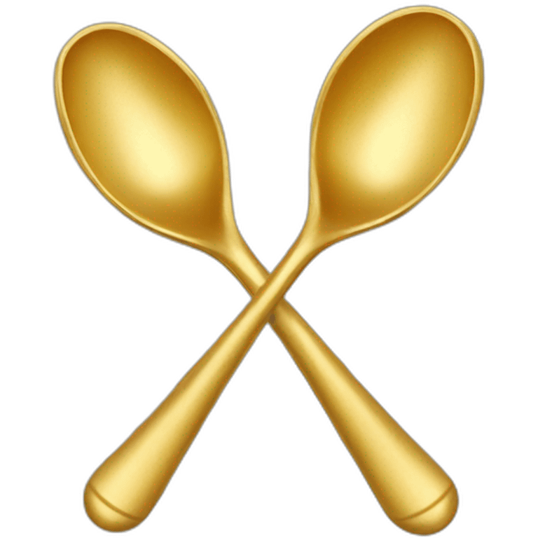 golden spoons emoji