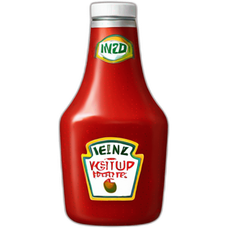 Heinz ketchup bottle emoji