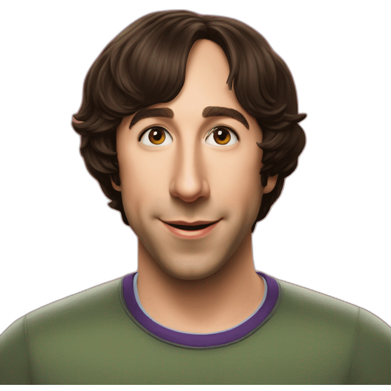 the big bang theory - Howard Wolowitz emoji