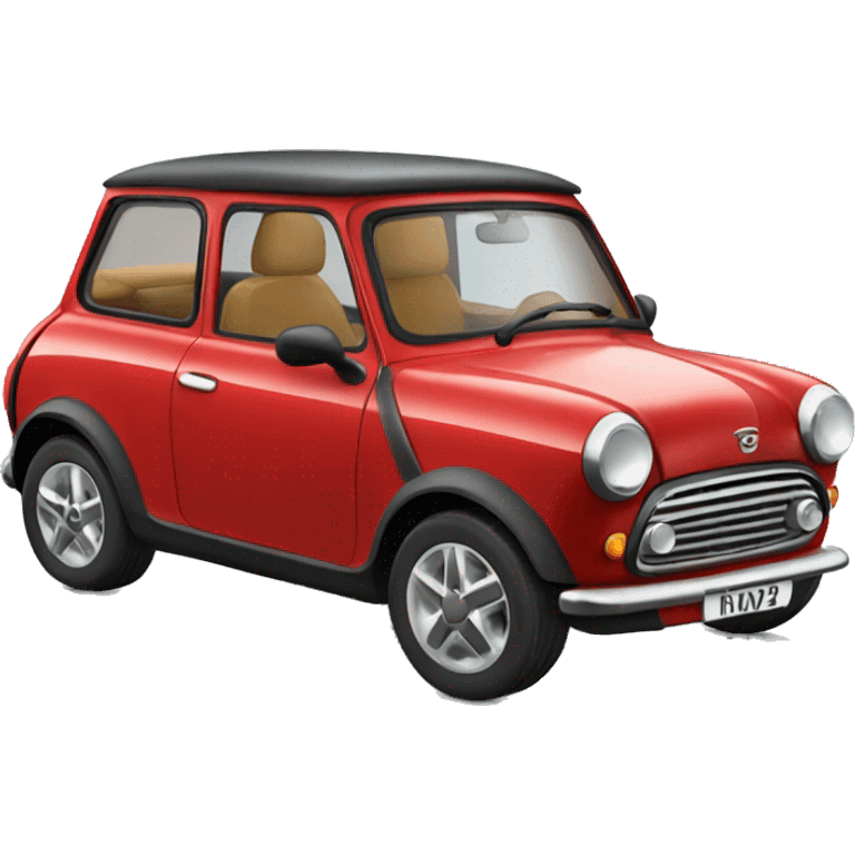 red Mini car emoji