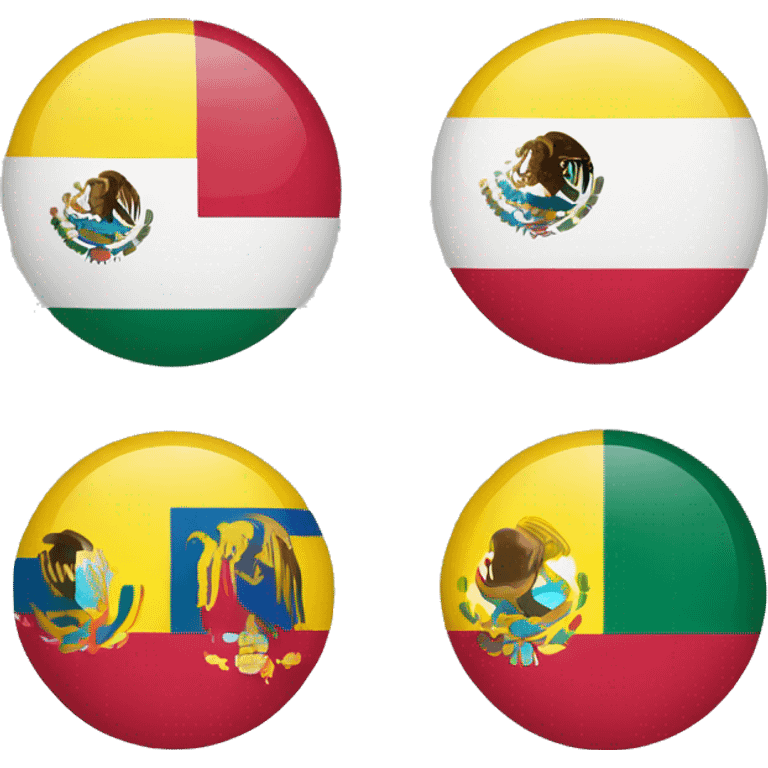 emoji de bandera de Ecuador y México juntas emoji