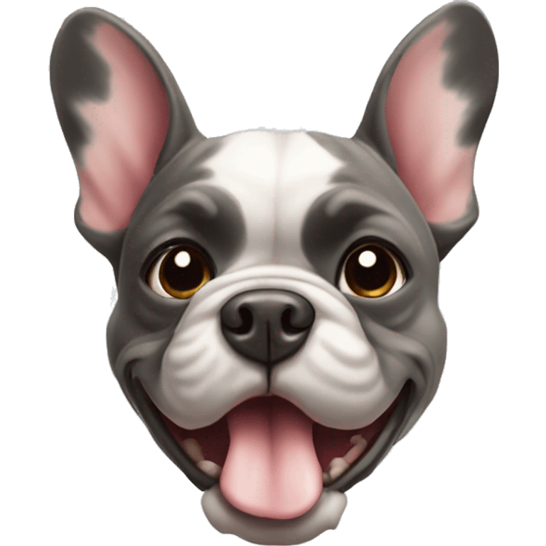 French bull  emoji