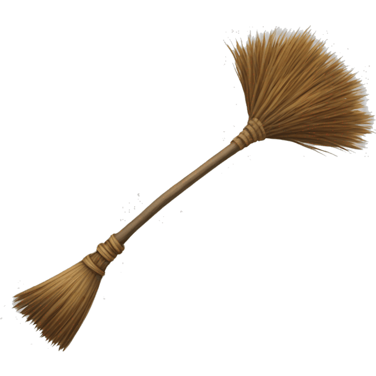 Flying broom emoji