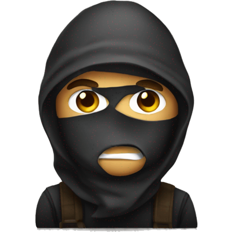 A Robber emoji emoji