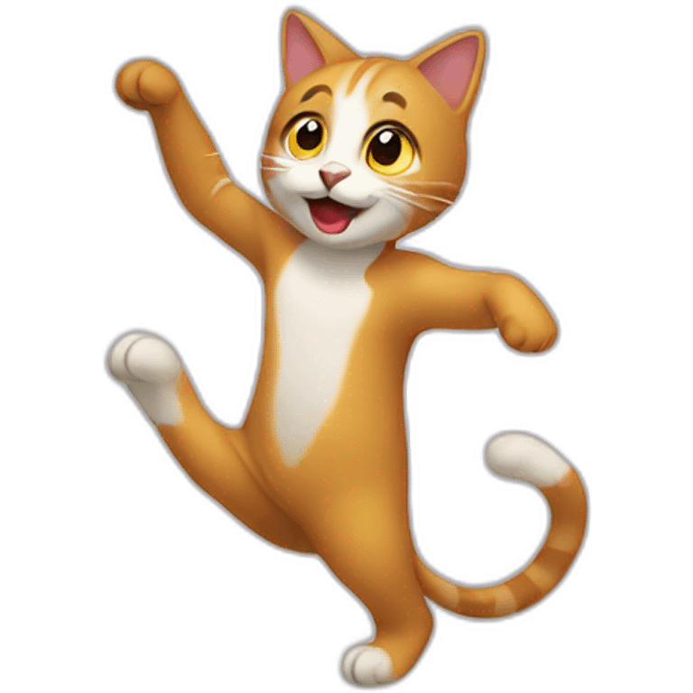 gato bailando emoji