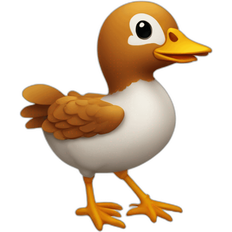 pato pollo emoji