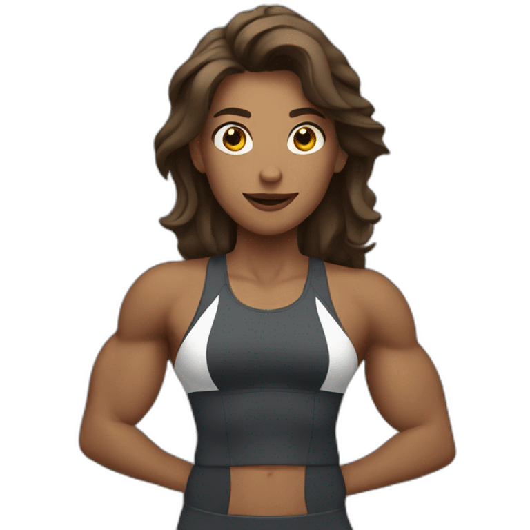 Gym trainer emoji