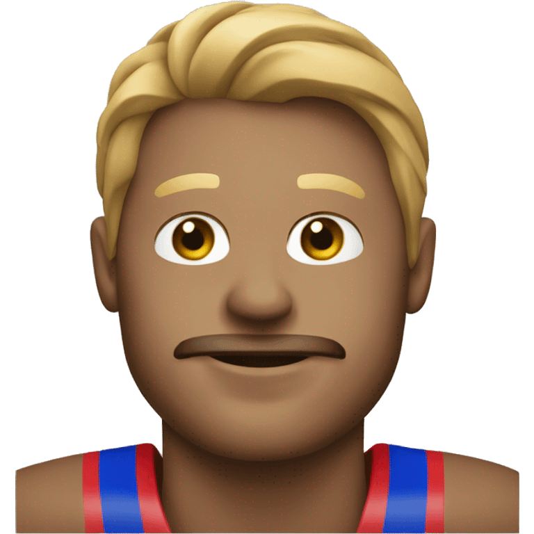 Bills fan swimming in race emoji