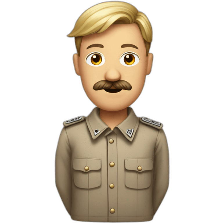 Hitler avec une chemise emoji