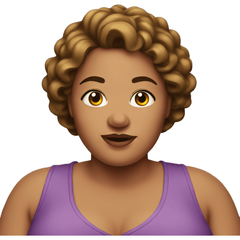 Big beautiful woman emoji