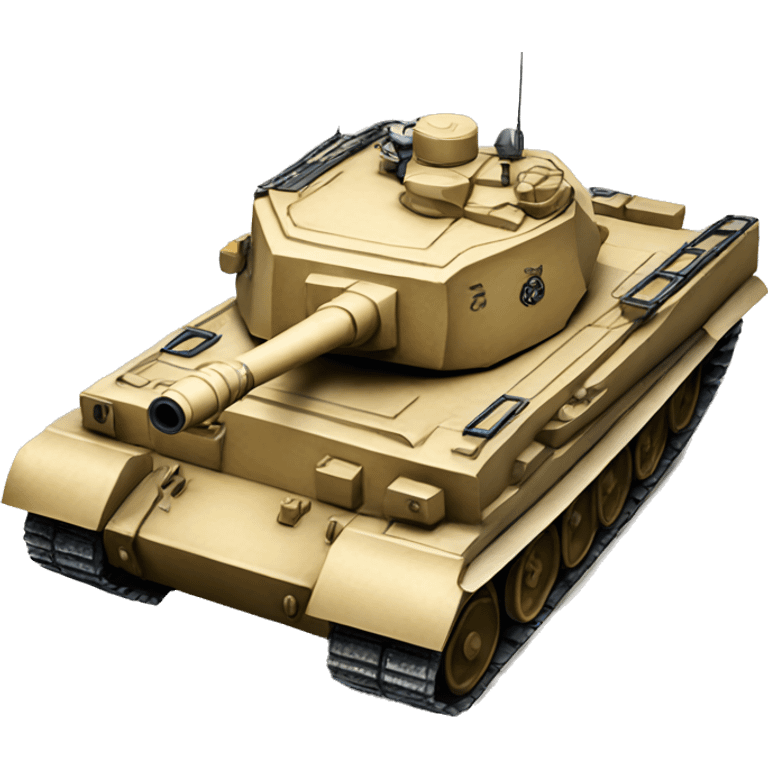 Tiger tank  emoji