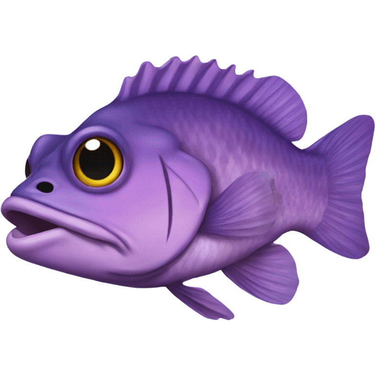 purple grouper emoji