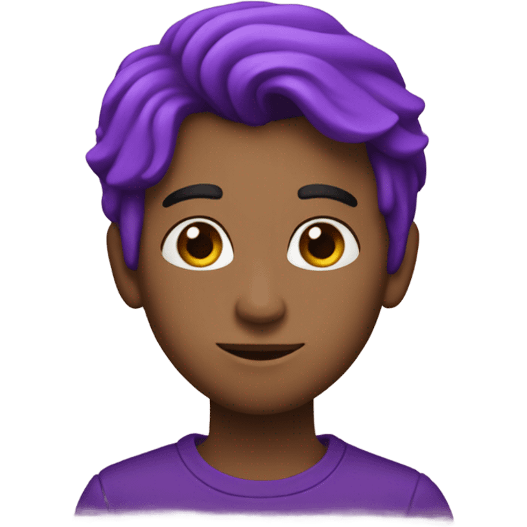 Corazón morado emoji