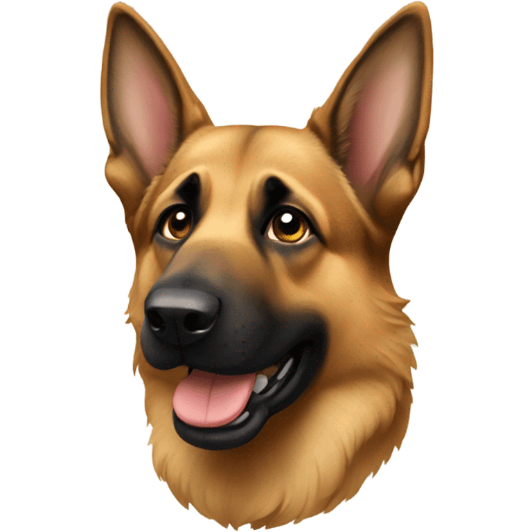 german shepherd  emoji