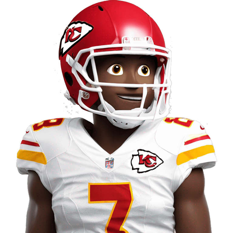 Kansas City chiefs casque ￼  emoji