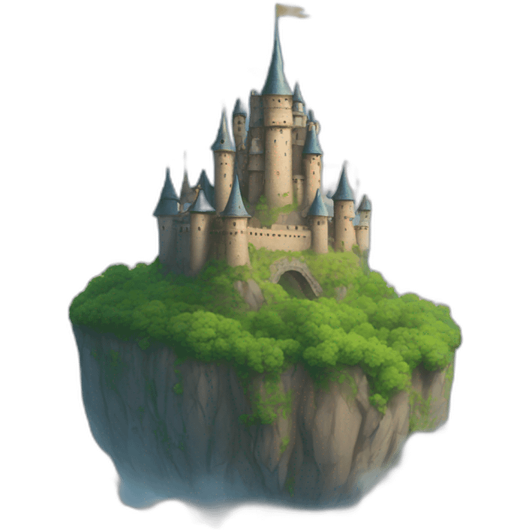 castle in the sky emoji