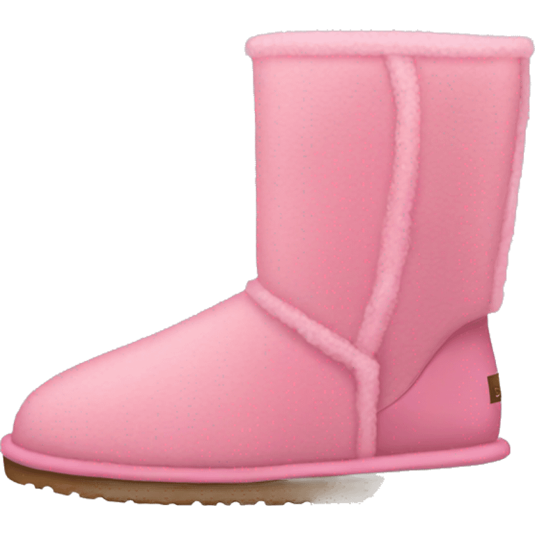 Pink Ugg boots emoji