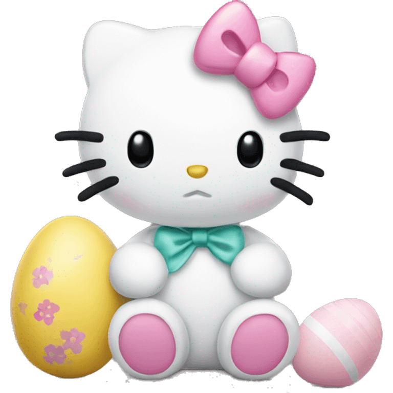 easter hello kitty emoji