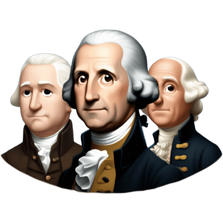 Show me a picture of the founding fathers  emoji