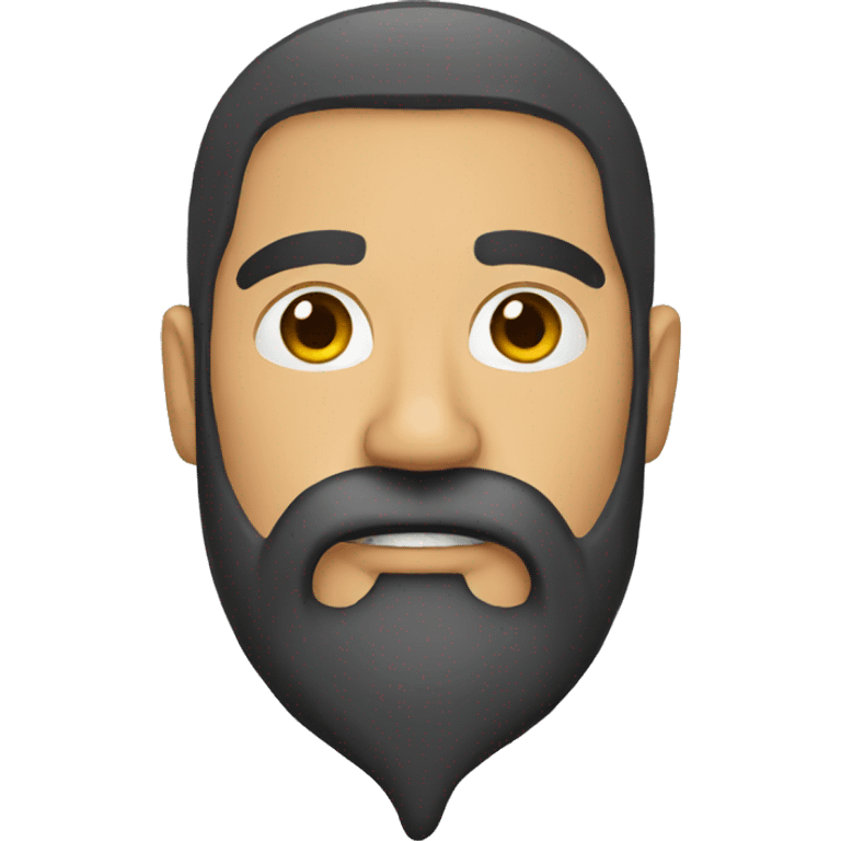 Mexican beard emoji