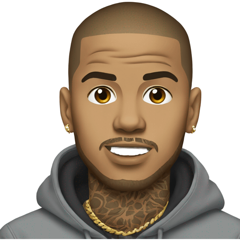 Chris Brown emoji