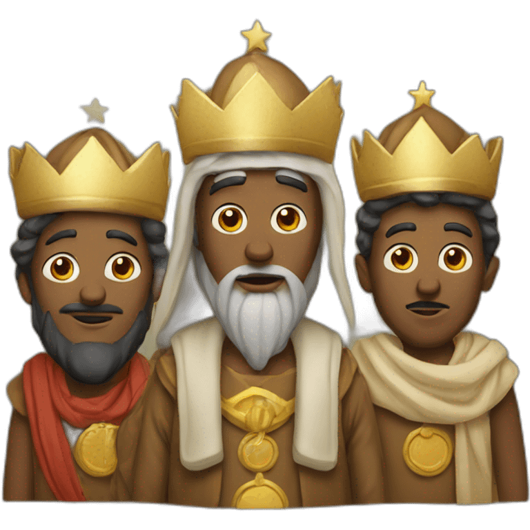 three wise men emoji