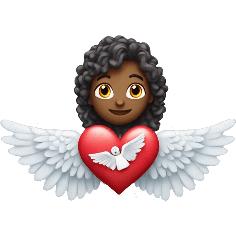 heart with angel wings emoji