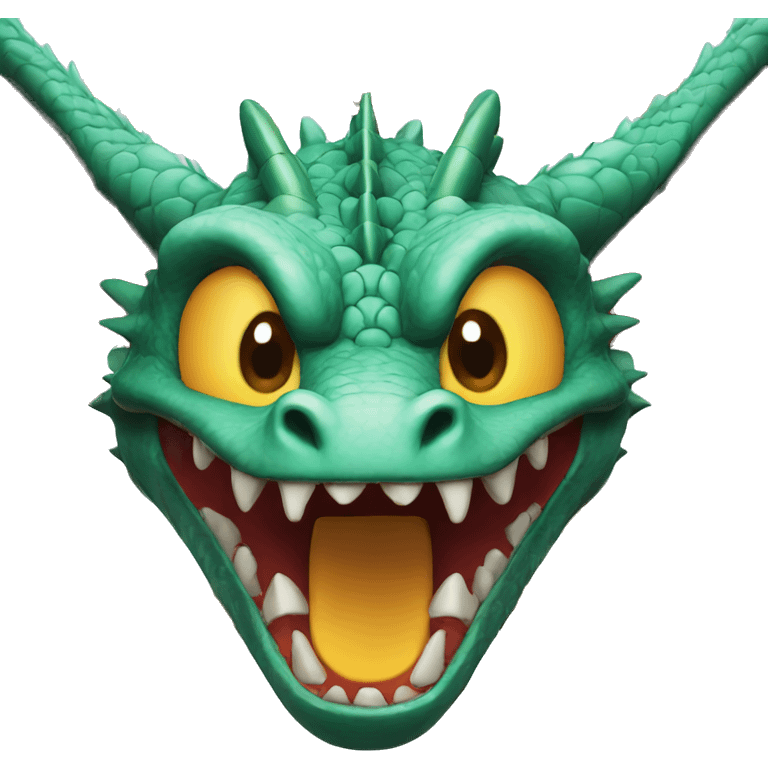 dragon with 7 dragonballs emoji