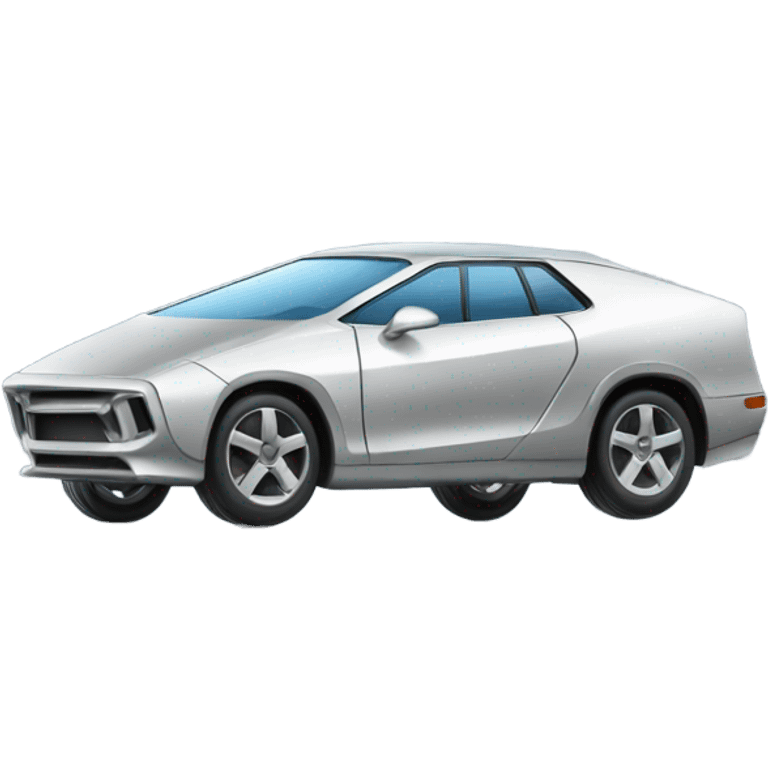 Silver Trapezoid car emoji