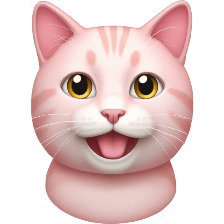 light pink cat emoji