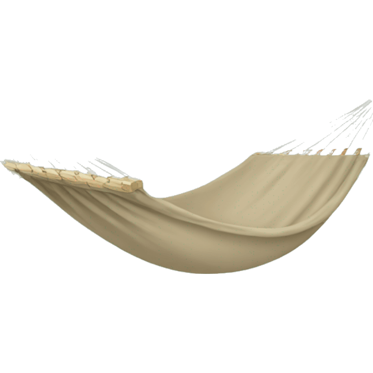 Beige hammock  emoji