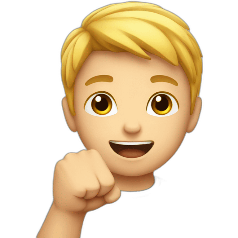 KID WITH FIST emoji