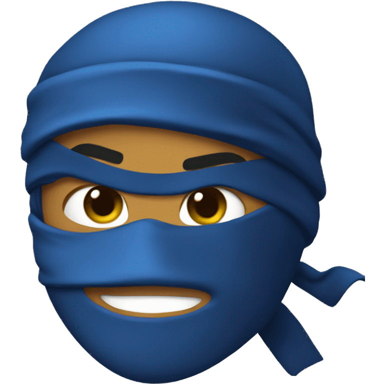 Ninja azul  emoji