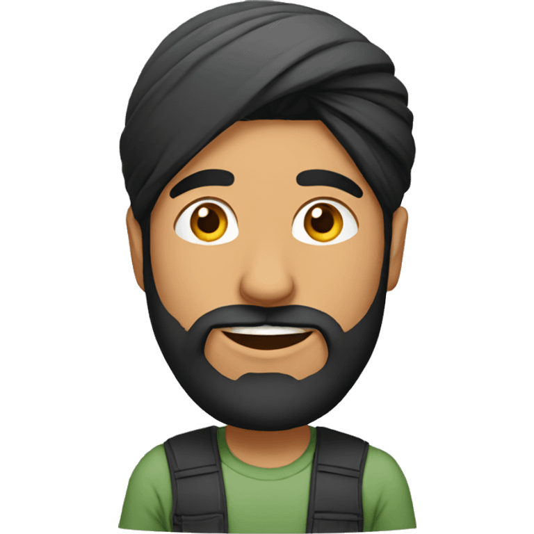 punjabi man emoji