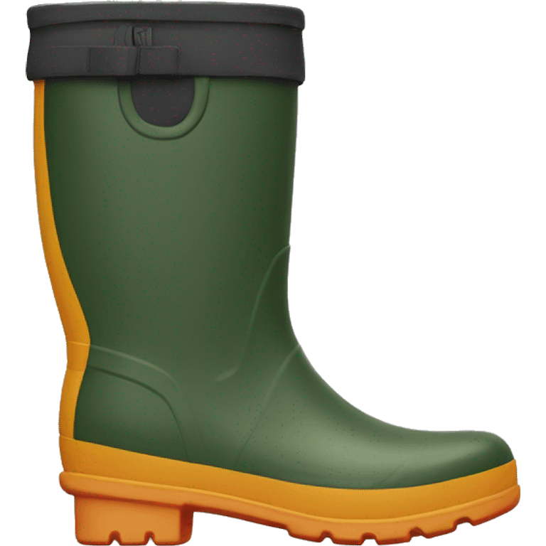 hunter rainboots  emoji