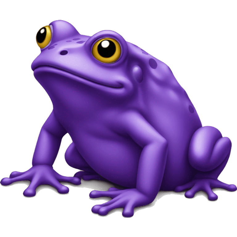 purple frog emoji