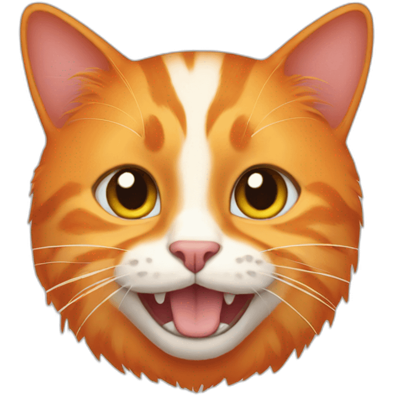 orange cat emoji