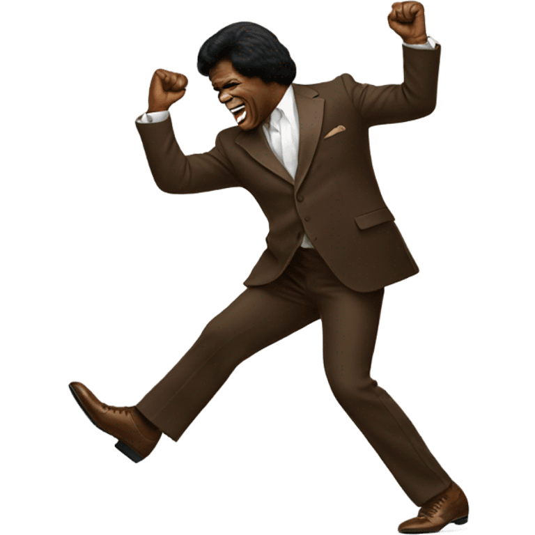 James Brown dancing emoji