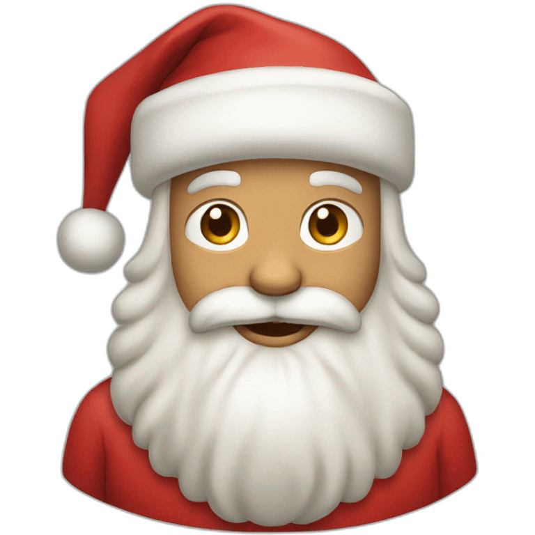 christmas santa emoji