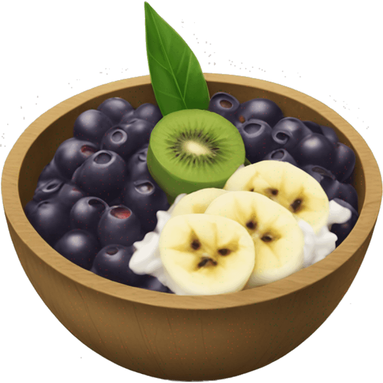 açai bowl emoji