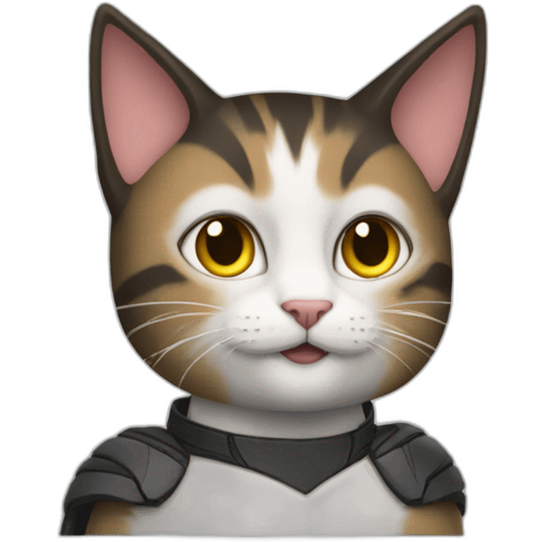 Cat superhero emoji