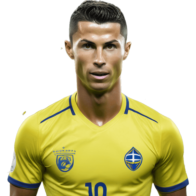 Cristiano Ronaldo at Al Nassr emoji