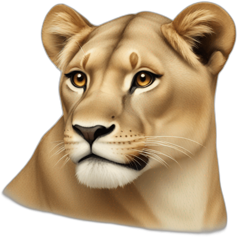 Lioness emoji