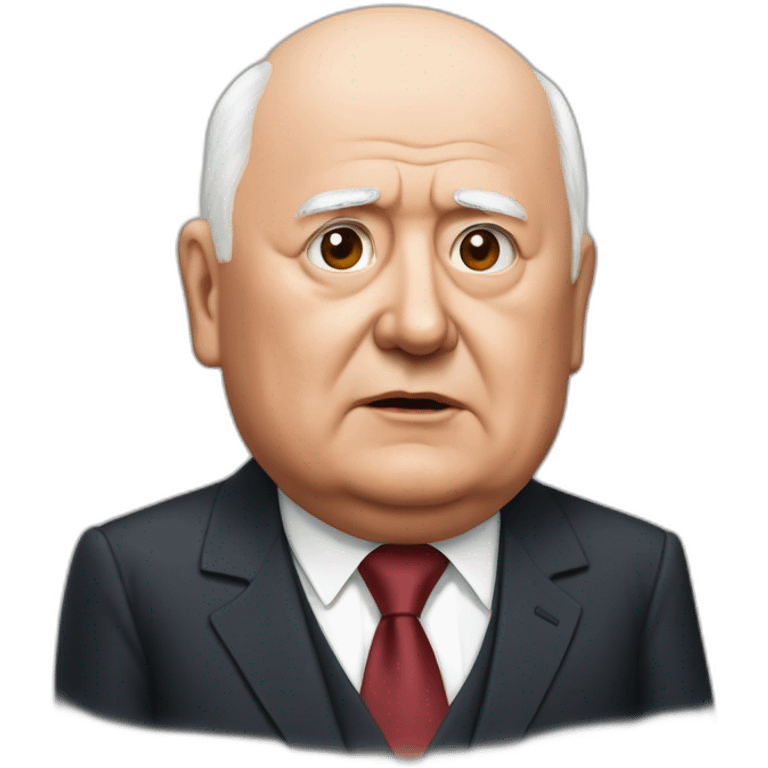  Michail Gorbachev is very angry emoji