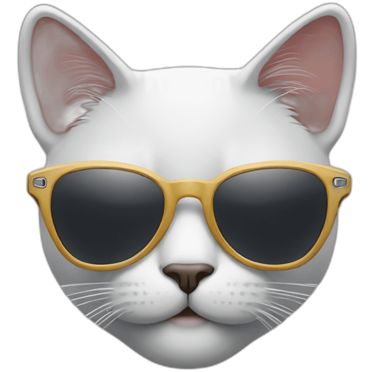 cat with sun glasses emoji