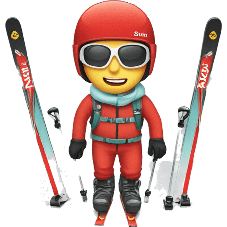 Austrian ski emoji