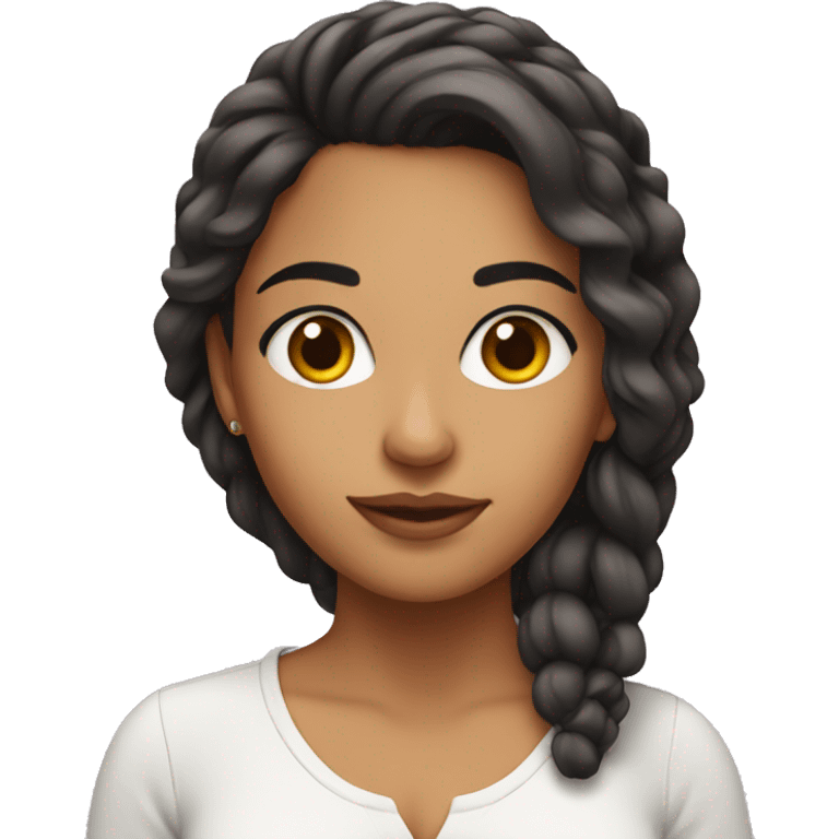 Latina girl emoji