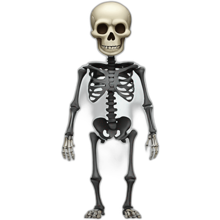 skeleton halloween emoji