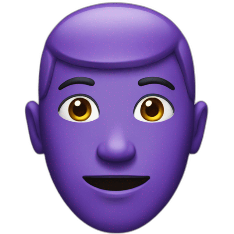 purple person emoji